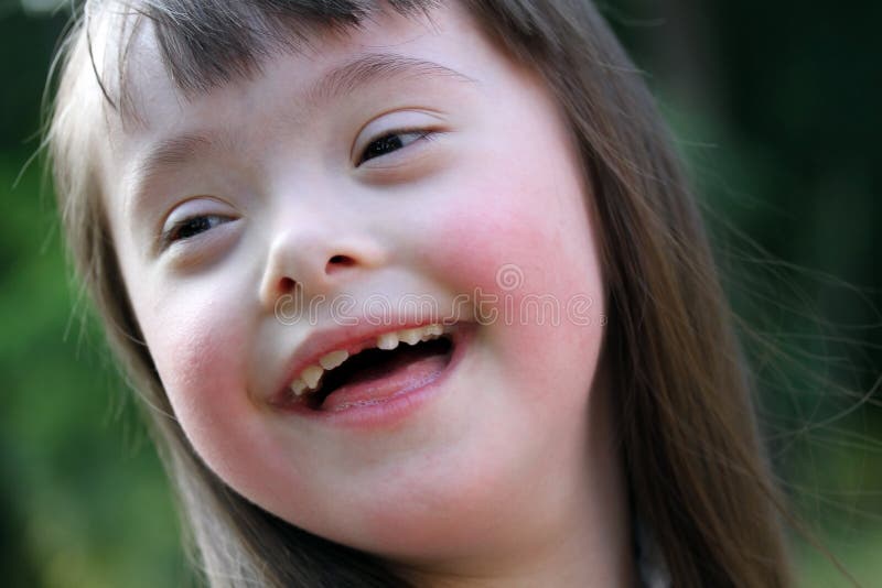 Portrait of beautiful young girl.