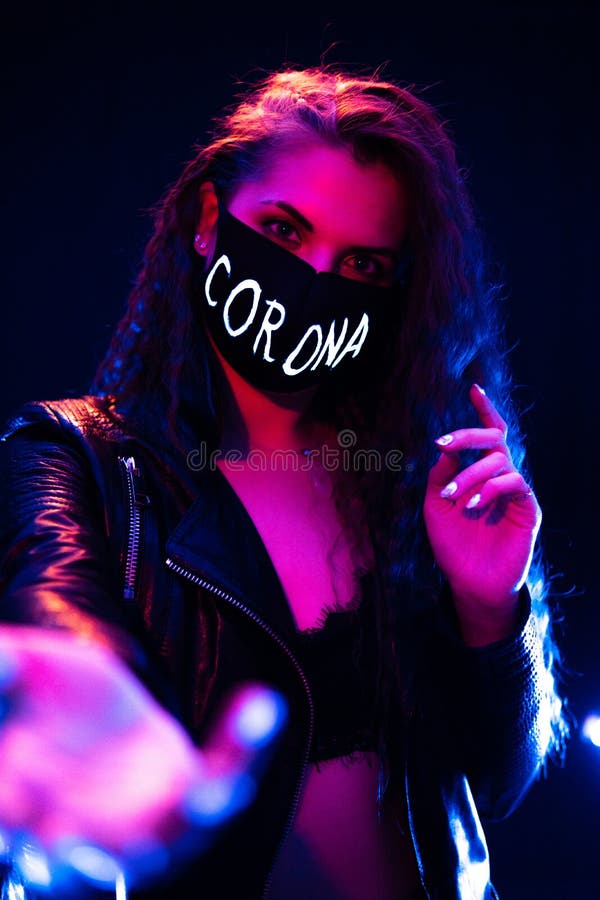 Neon Mask Wallpaper Parallax for Android - Download