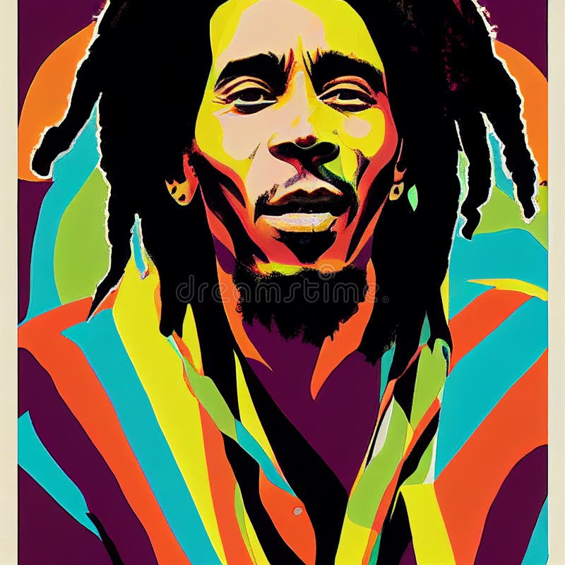 Bob Marley  Drawing Skill