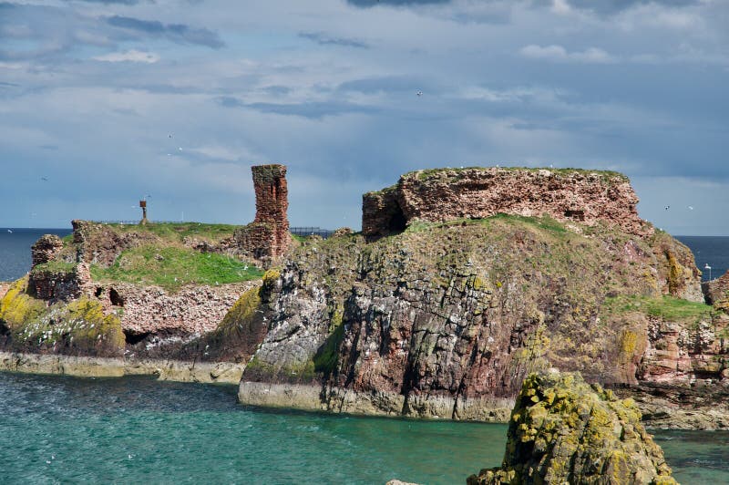 Portrait of the Castle ruins