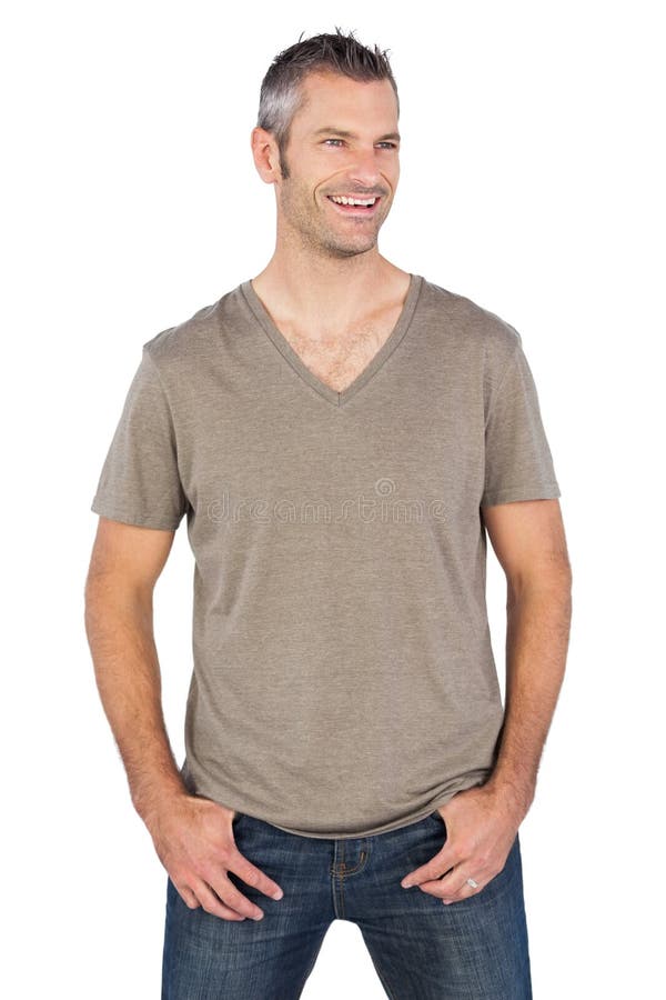 Portrait of casual smiling man on a white background. Cut smiling stock images, royalty-free photos and pictures