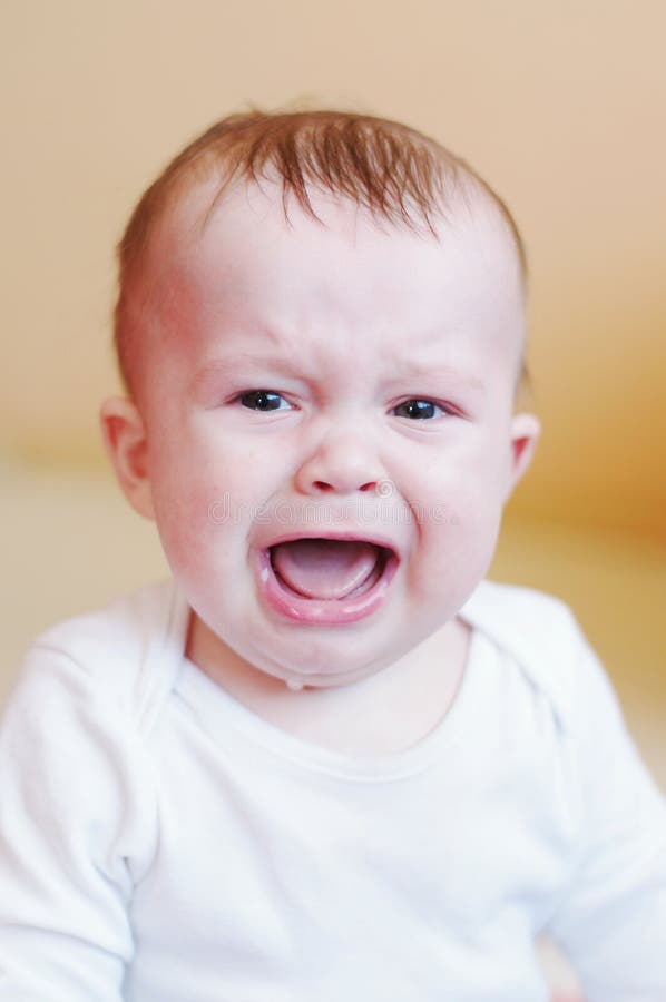 Crying Baby Age 7 Month Stock Photos Free & RoyaltyFree Stock Photos