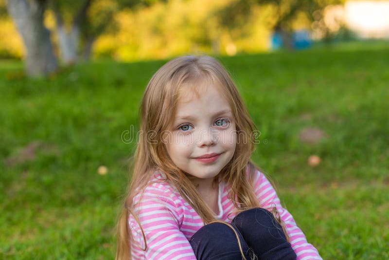 blond hair long girl