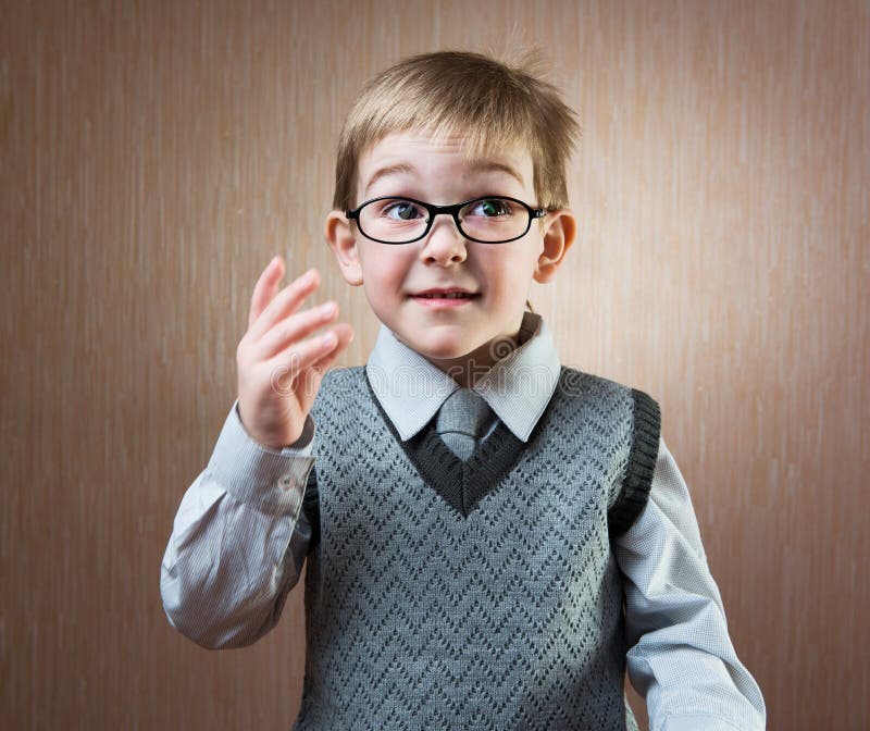 Portrait of cute little boy royalty free stock photos