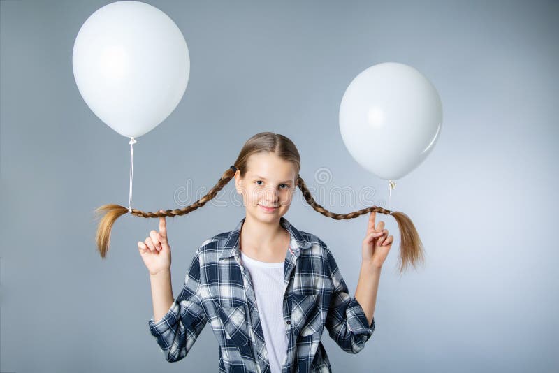 Cute Blonde Teen Pigtails