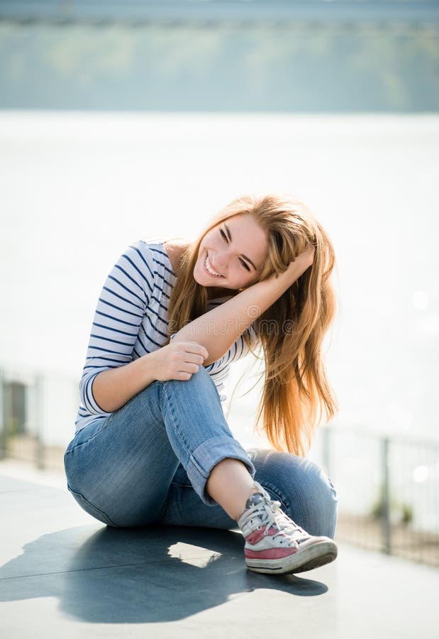 Portrait d'adolescent photo libre de droits