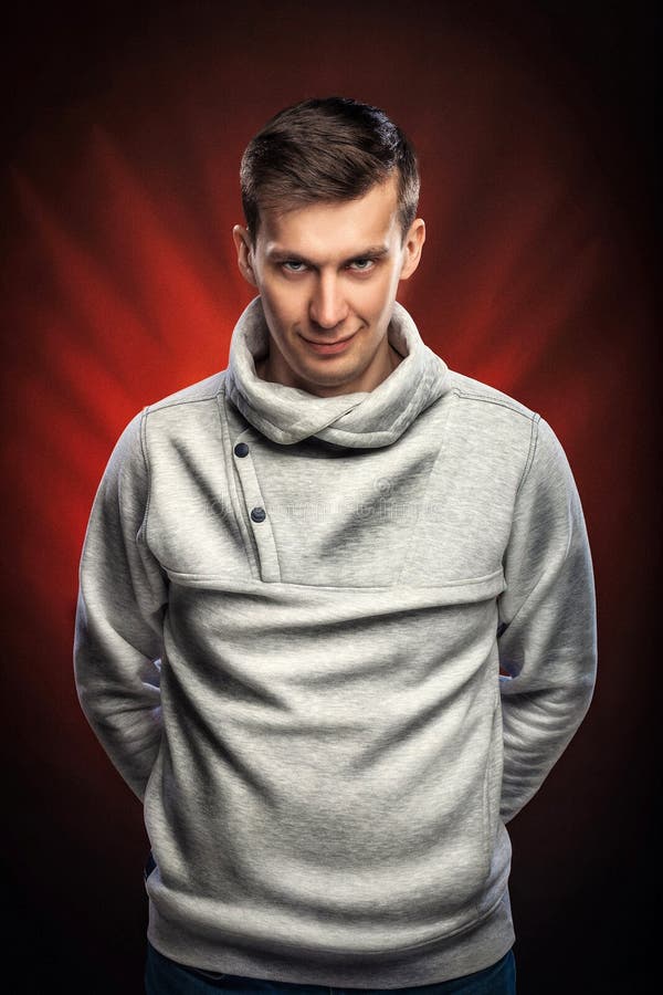 Portrait d'un jeune homme image libre de droits Portrait d'un jeune homme image libre de droits