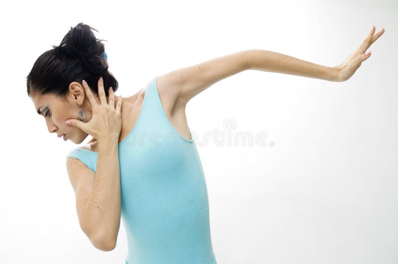 Portrait of a dancer girl