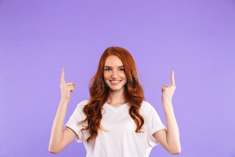 Portrait of a delighted young girl standing