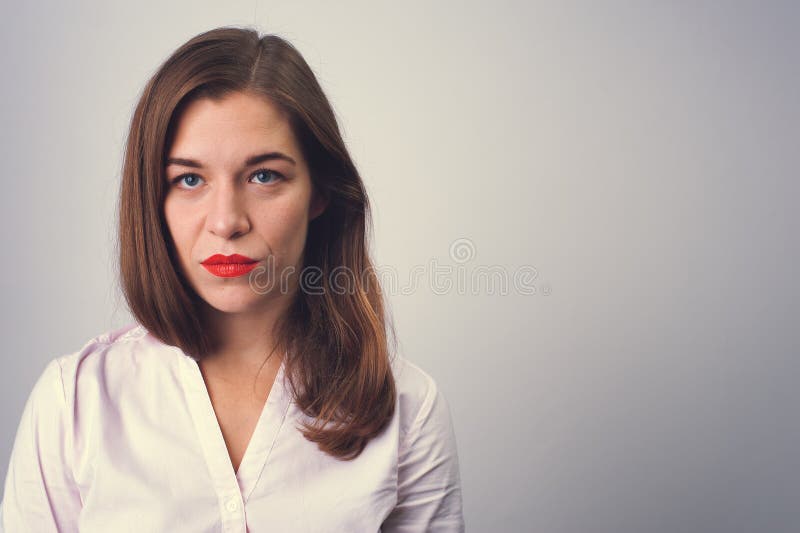 Portrait of depressed sad woman stock photography Portrait of depressed sad woman stock photography