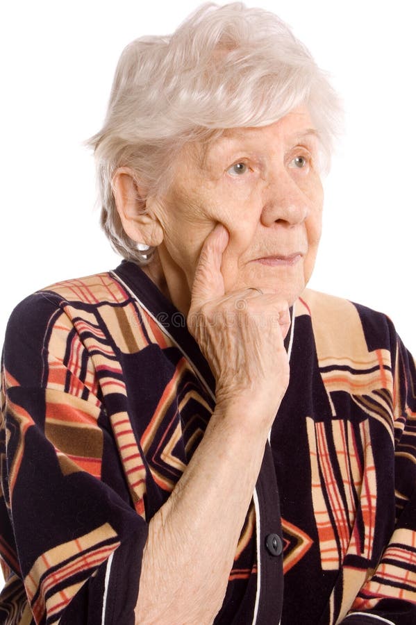 Portrait der alten Frau stockfoto Portrait der alten Frau stockfoto