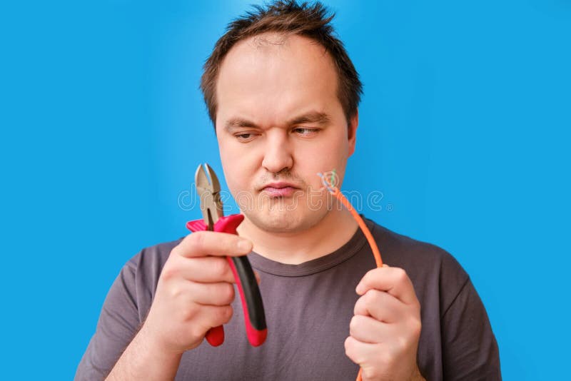 Disheveled Male Standing Like Shell-shocked Touching Hair Stock Image -  Image of posing, grunge: 202897141