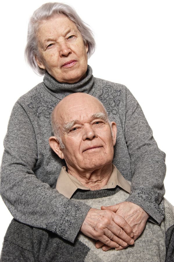 Portrait eines glücklichen älteren Paares