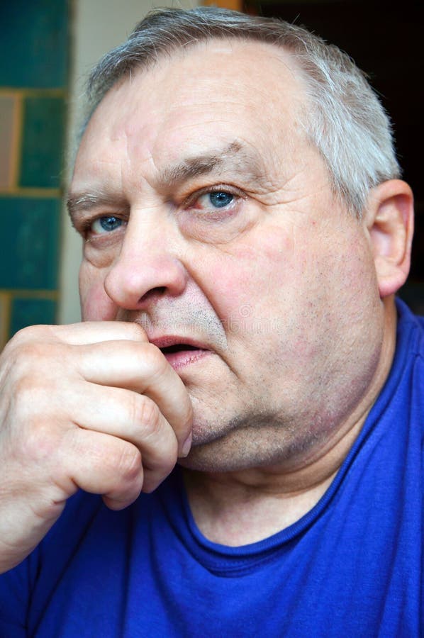 Portrait of elderly man