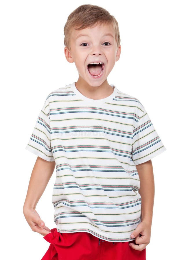 Kid making a funny face stock image. Image of eyes, happy - 12132237