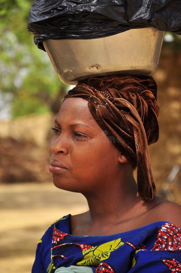 Portrait of an extremely beautiful african women