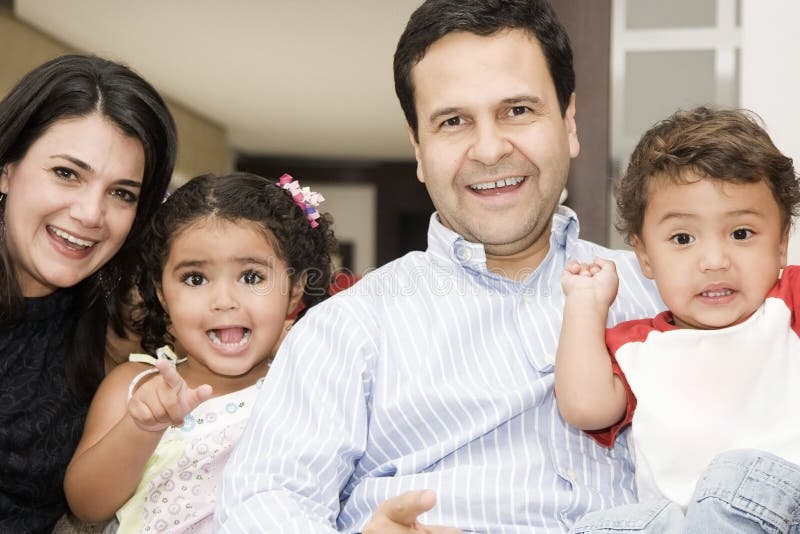 Portrait of family royalty free stock images