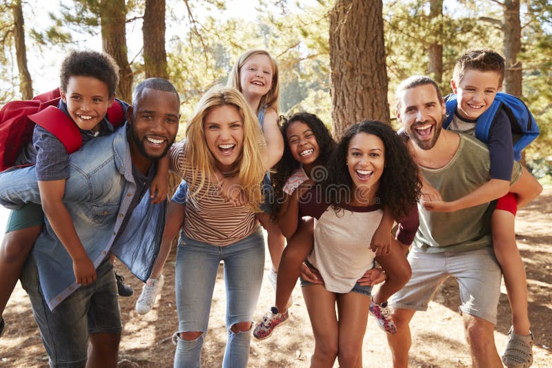 Family Life Friends Enjoy Moment Stock Image - Image of enjoy, living:  134642711