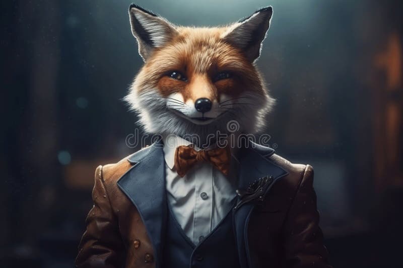 Portrait Fox Suit Stock Illustrations – 281 Portrait Fox Suit Stock ...