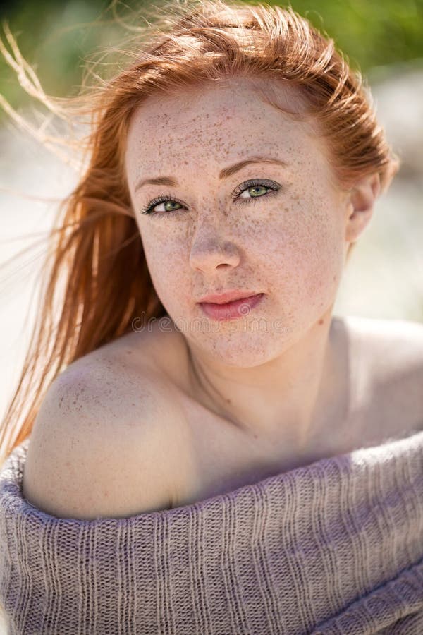 Sexy Freckled Redhead