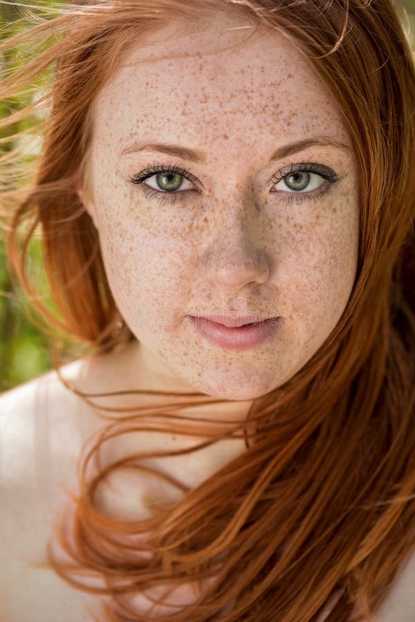 Sexy Freckled Redhead