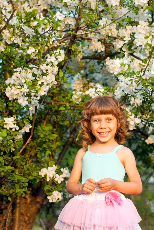 Portrait of a girl stock image