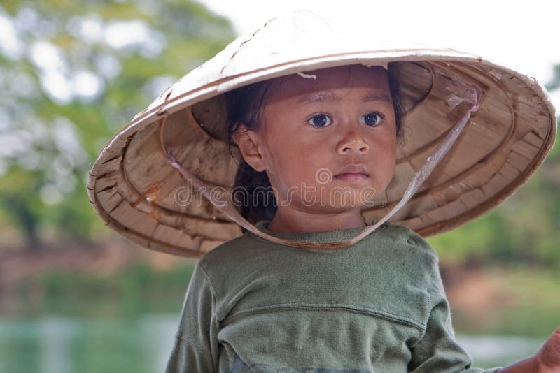 Portrait girl of Asia