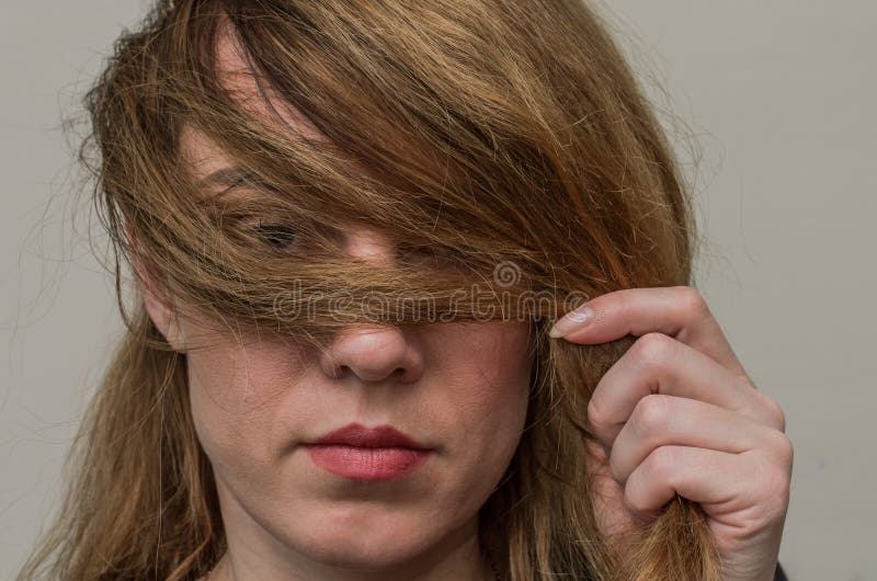 733 Pretty Girl Hiding Face Her Hair Stock Photos - Free & Royalty-Free  Stock Photos from Dreamstime