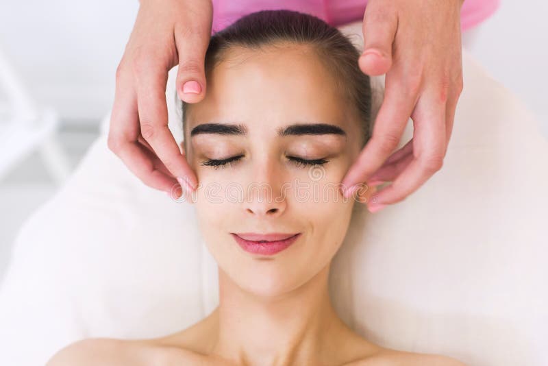 Portrait Of A Girl In A Massage Parlor Stock Image Image Of Nature Care 97544091