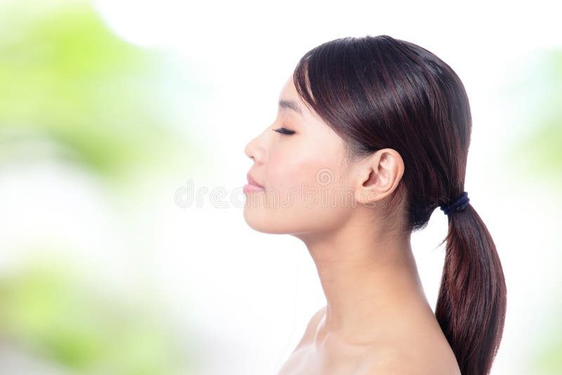 Chinese Woman Side Profile Headshot Stock Photos - Free & Royalty-Free  Stock Photos from Dreamstime