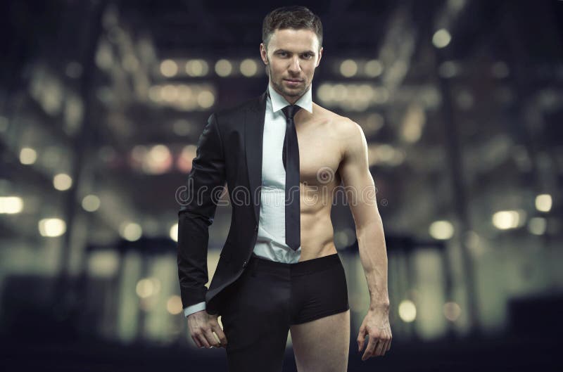 Portrait Half Athlete Half Businessman Stock Photos - Free & Royalty ...