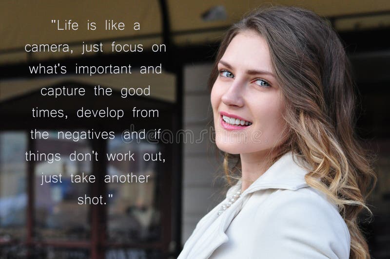 Portrait of happy cheerful beautiful young woman, outdoors