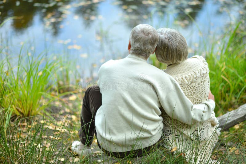 214 Senior Couple Sitting Near Lake Stock Photos - Free & Royalty-Free  Stock Photos from Dreamstime