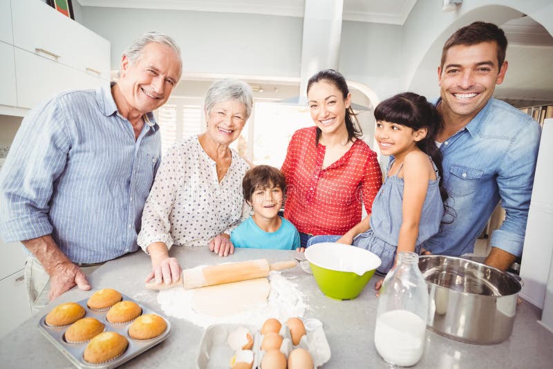 Family making sandwiches stock image. Image of sandwich - 22440319