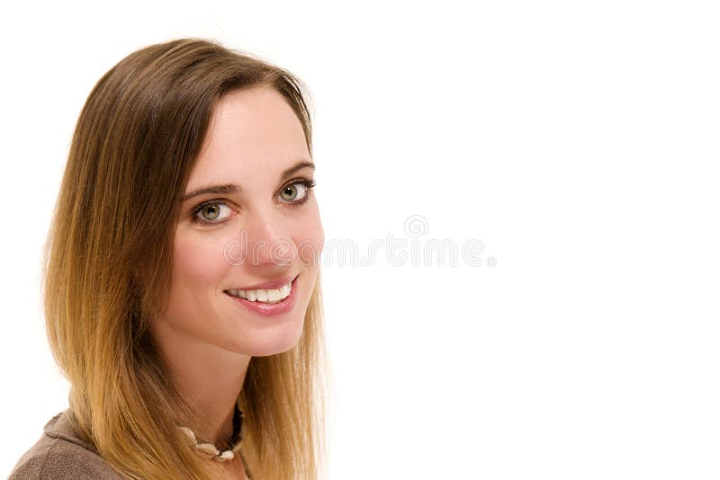Portrait of a happy woman stock images Portrait of a happy woman stock images