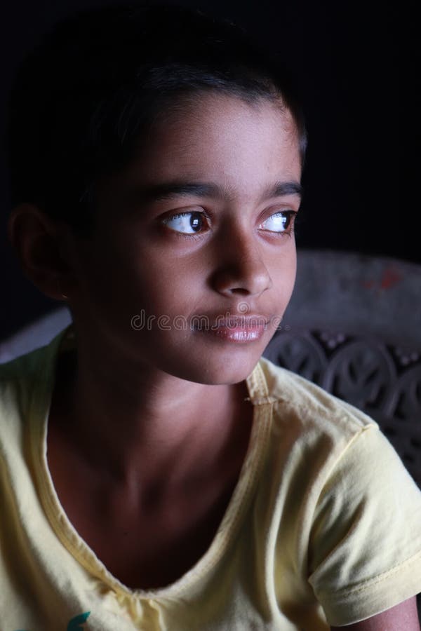 Portrait of an Indian Little Girl with Short Hair. Beautiful Eye of a Child on Black Background Stock Image - Image of attractive, ethnicity: 180610287 Portrait of an Indian Little Girl with Short Hair. Beautiful Eye of a Child on Black Background Stock Image - Image of attractive, ethnicity: 180610287