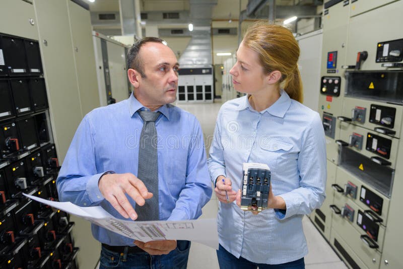 Portrait Industrial Engineering Team Stock Photo Image of