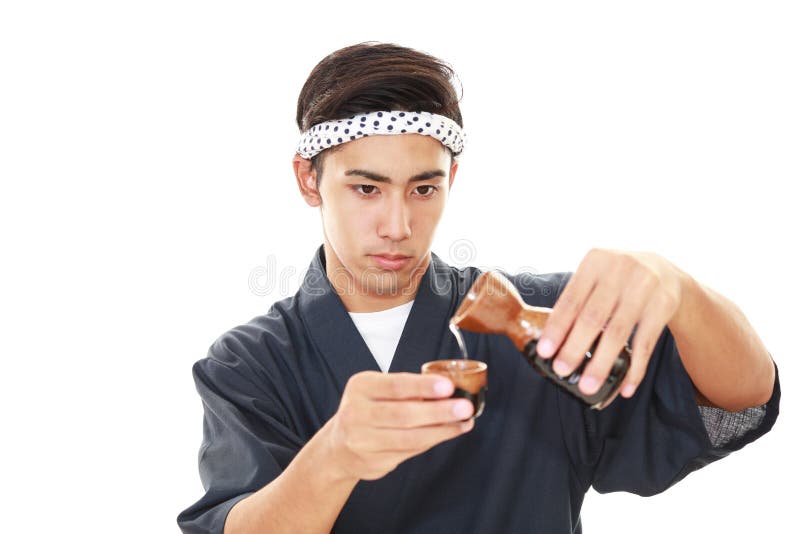 Portrait of a Japanese Chef Stock Photo Image of dressed, freshness 58788838