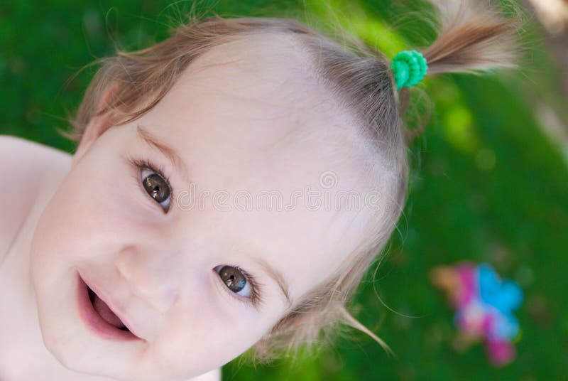 Portrait of little girl