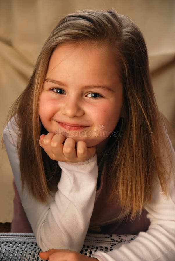 Portrait of a little girl