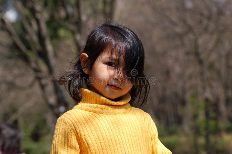 Portrait - Little Girl Outdoor