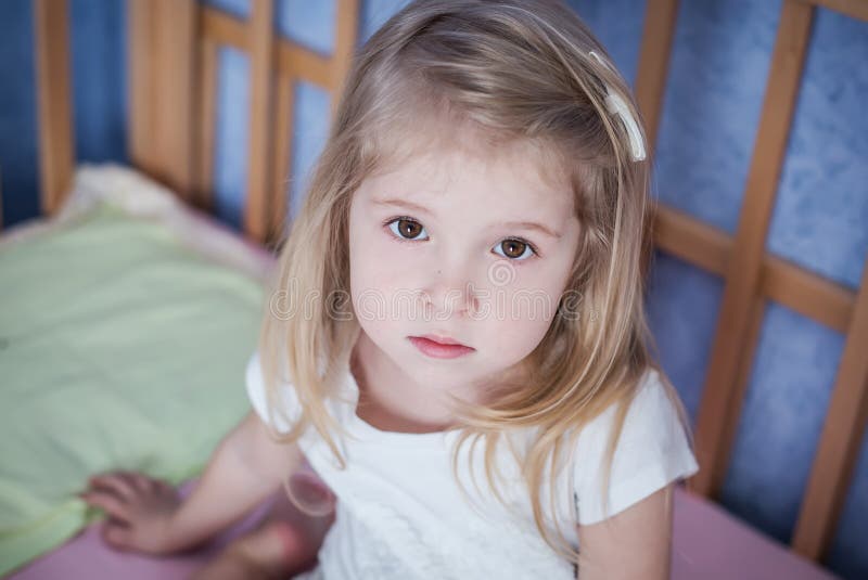 Portrait of a little girl