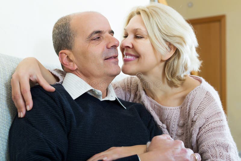 Portrait of loving elderly spouses royalty free stock image Portrait of loving elderly spouses royalty free stock image