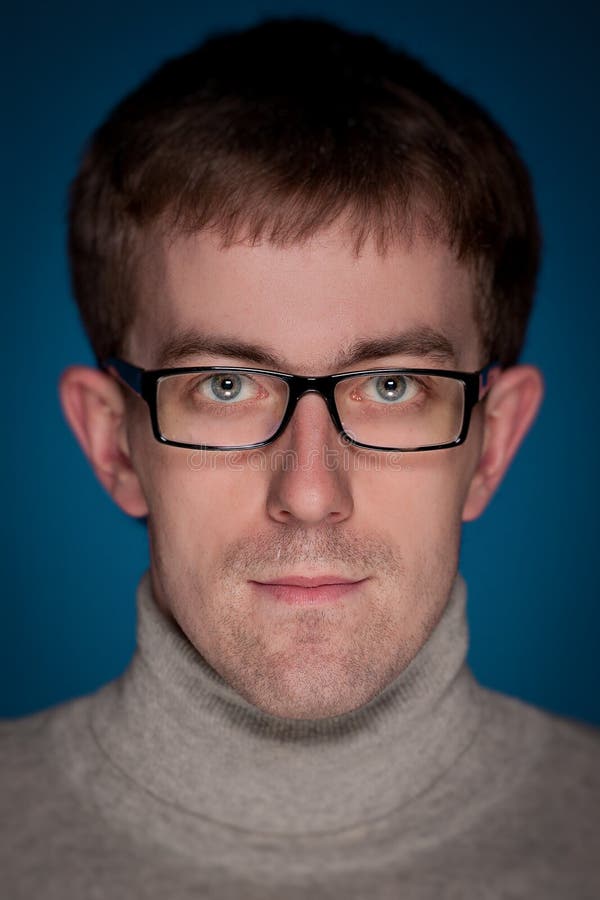Portrait of a Man. stock photo. Image of good, face, close - 18351920