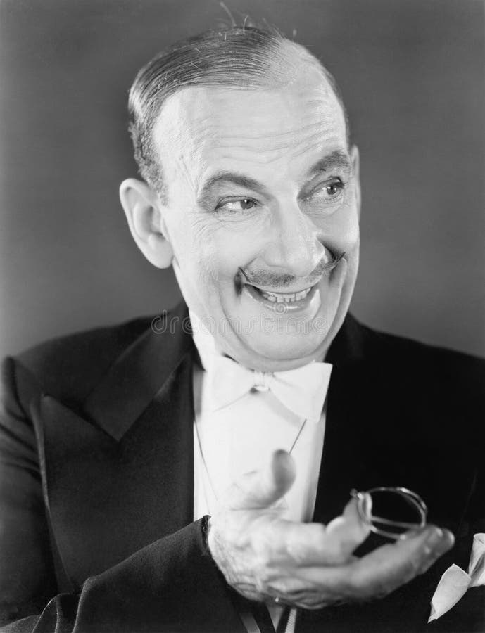Portrait of a man with a big smile royalty free stock images Portrait of a man with a big smile royalty free stock images