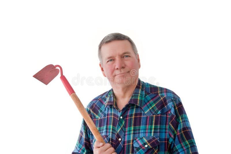 Portrait of Mature Gardener