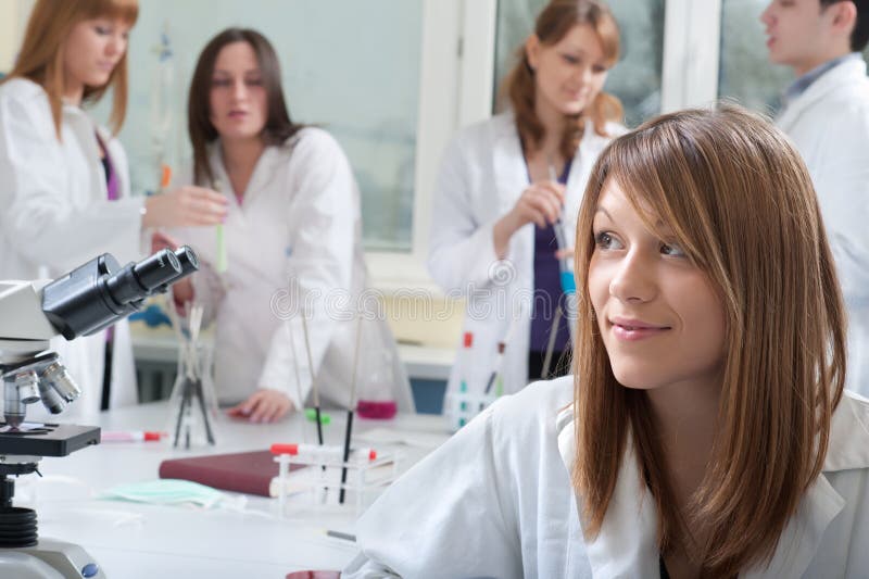 Medical student stock photo. Image of doctor, coat, attendance 9849112