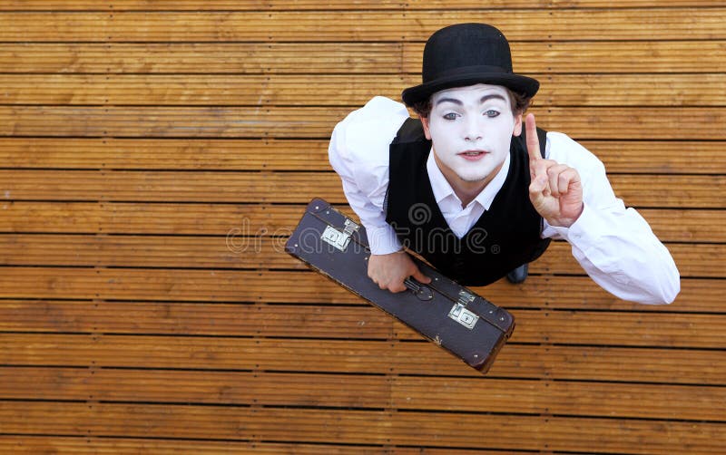 Portrait of the mime