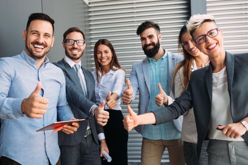 Portrait of Multi-Cultural Business Team in Office Stock Photo - Image of  manager, professional: 128214540