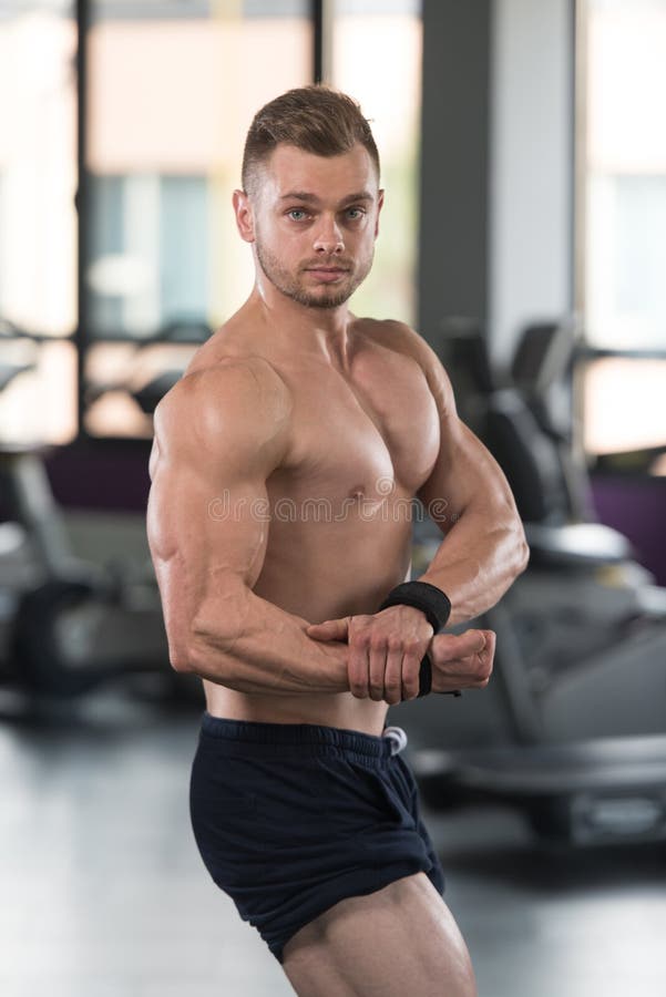 Portrait Of A Physically Fit Young Man